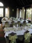 Table settings, Constantia Nek restaurant